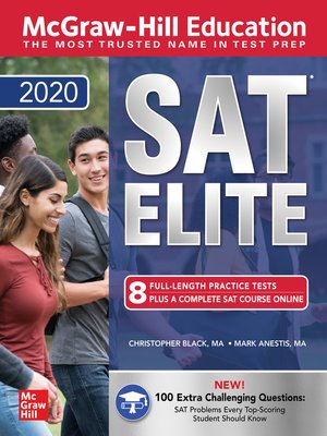 cover image of McGraw-Hill Education SAT Elite 2020